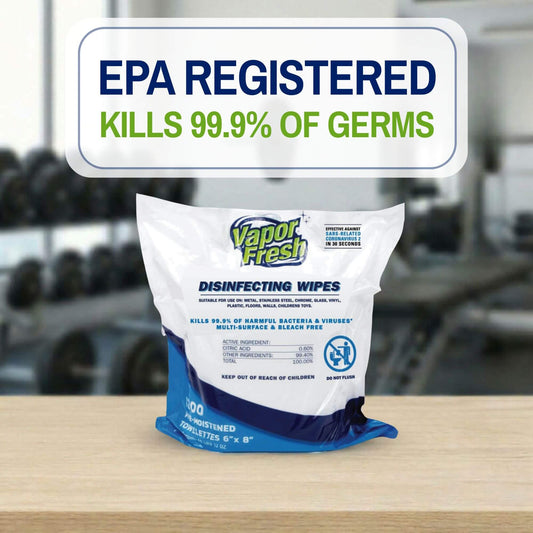 Fitness Equipment Disinfecting Wipes (1200ct)