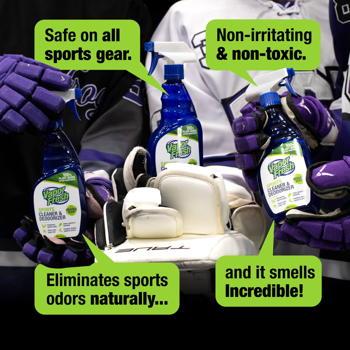 Vapor Fresh® Sports Cleaner & Deodorizer