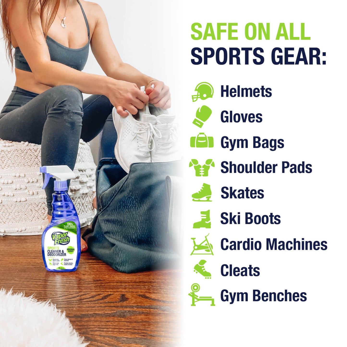 Vapor Fresh® Sports Cleaner & Deodorizer
