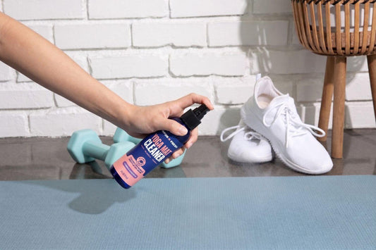 what makes a great yoga mat cleaning spray