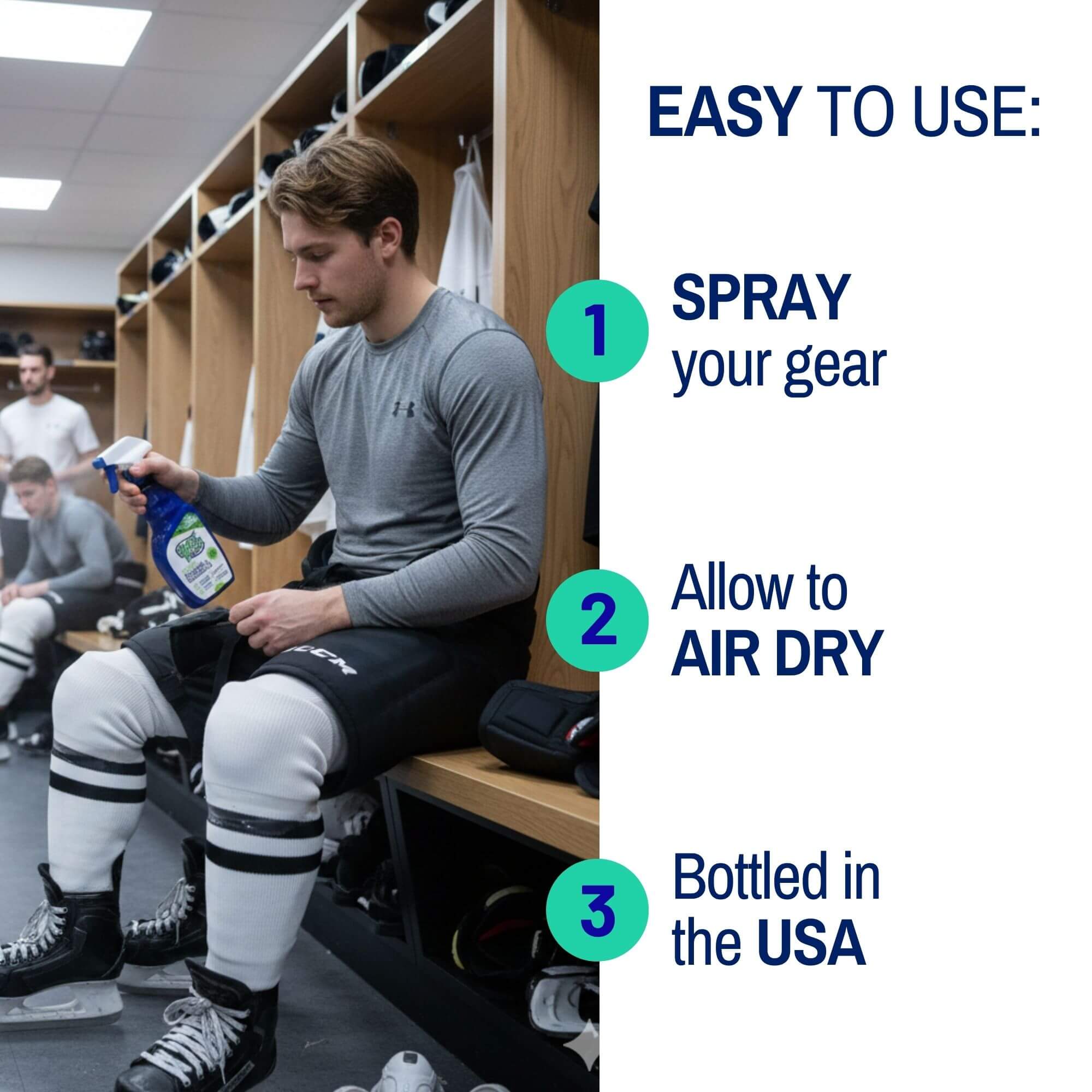 Sports Equipment Cleaner & Deodorizer