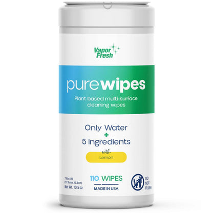 Vapor Fresh® Pure Wipes (110 Wipes)