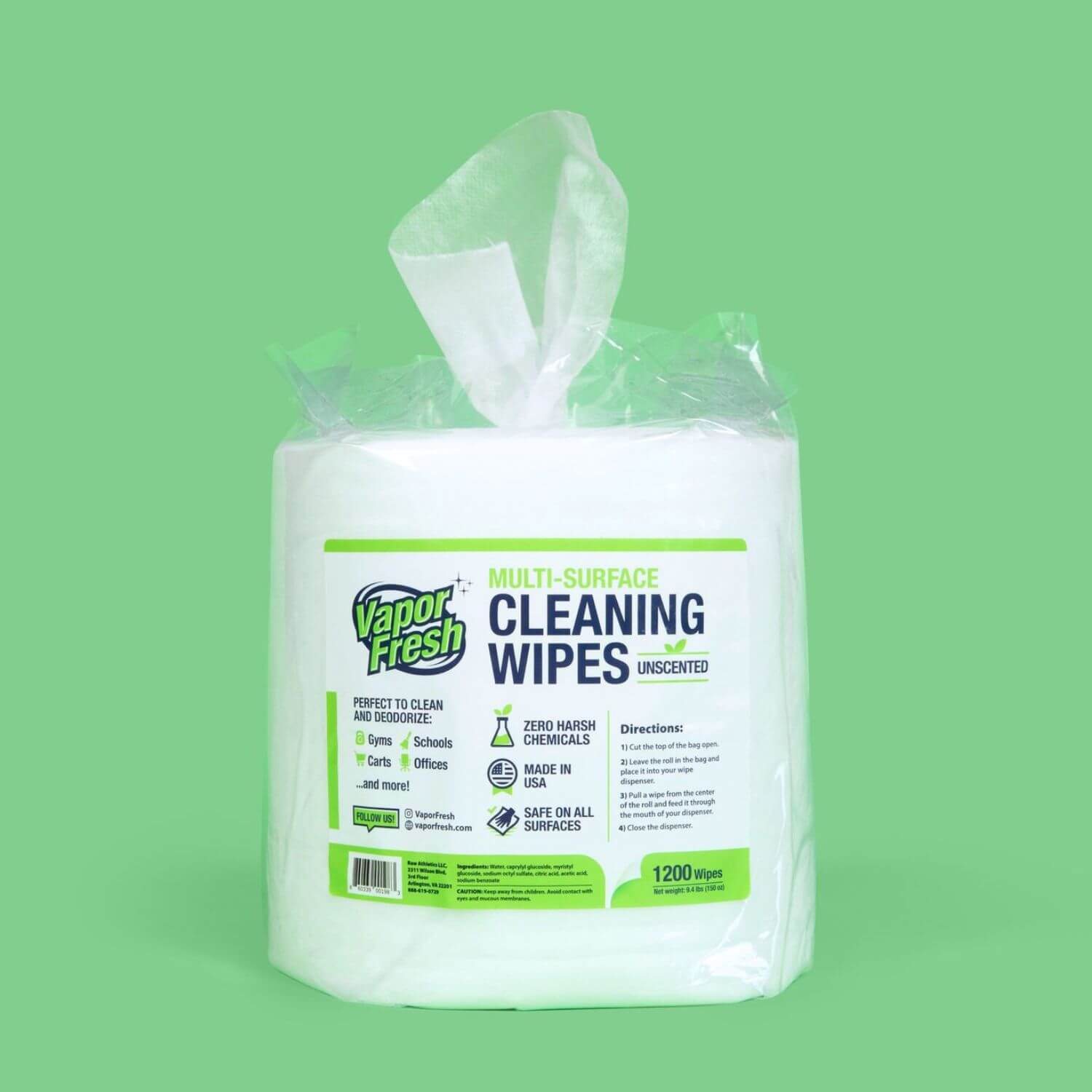 Top Performance Bath Wipes