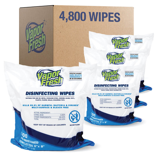 Vapor Fresh® Disinfecting Gym Wipes