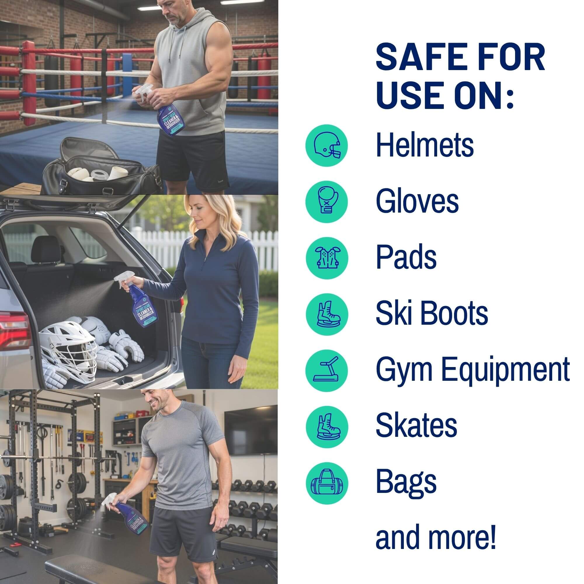 Sports Equipment Cleaner & Deodorizer