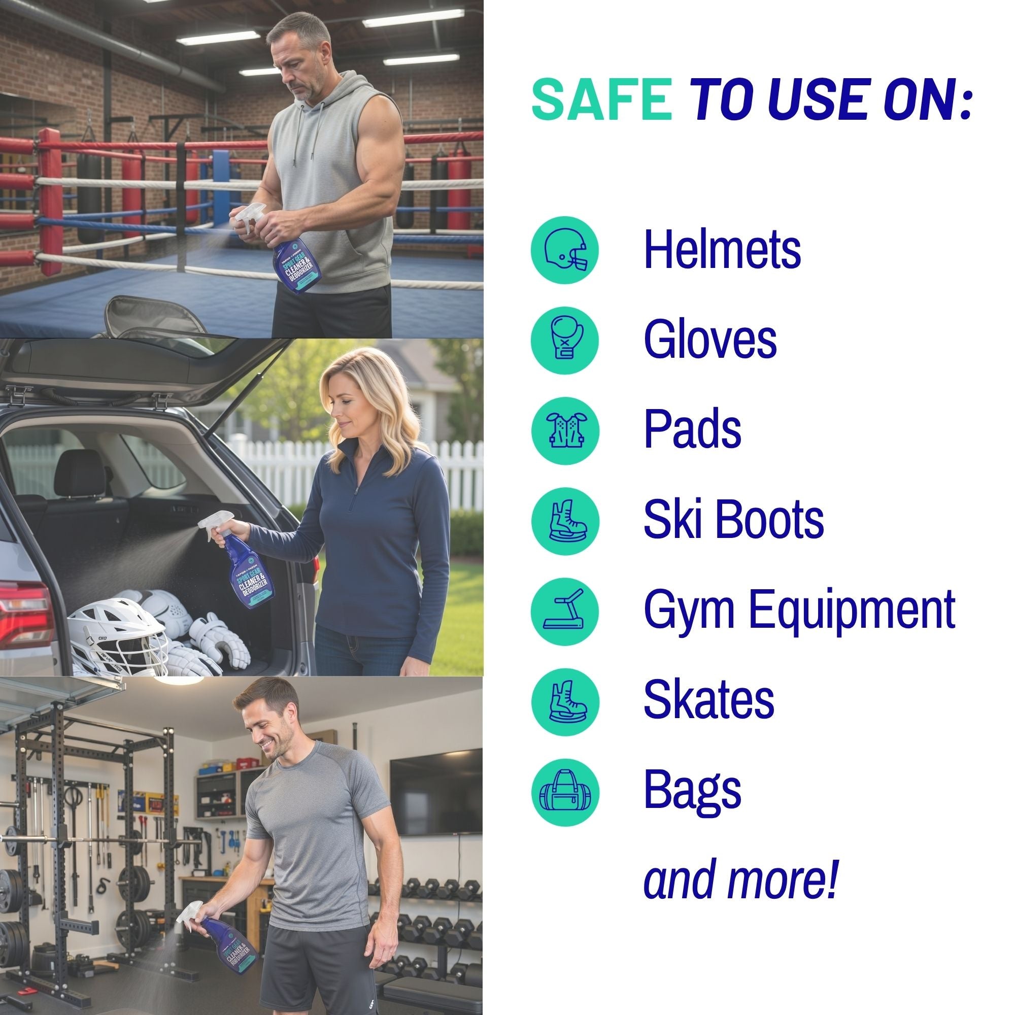 Sports Equipment Cleaner & Deodorizer