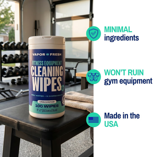 Fitness Equipment Cleaning Wipes