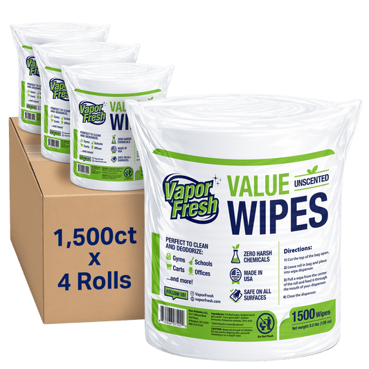 Fitness Equipment Value Wipes (1500ct)