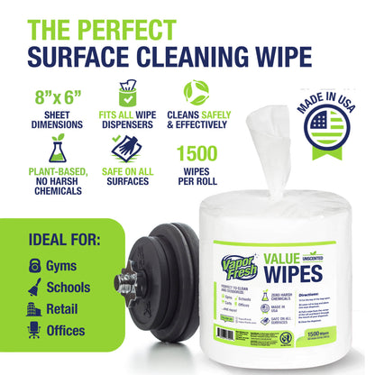 Vapor Fresh® Value Wipes