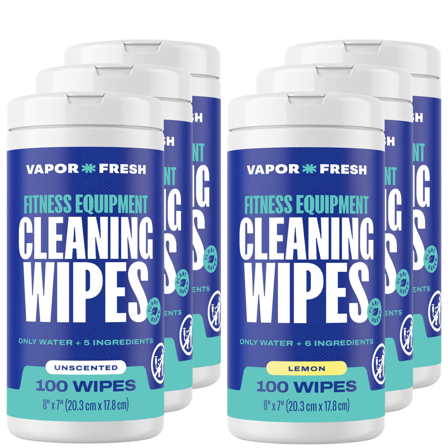 Canister Wipe Variety Pack (Lemon & Unscented)