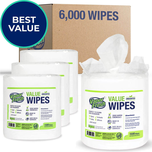 Fitness Equipment Value Wipes (1500ct)
